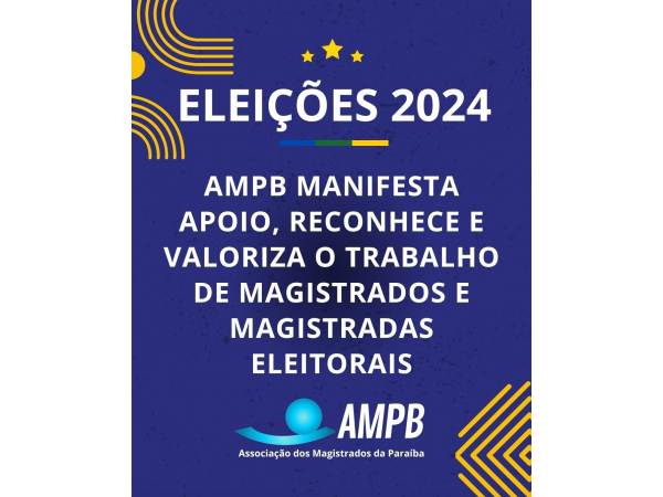 AMPB manifesta apoio, reconhece e valoriza trabalho de juízas e juízes ...